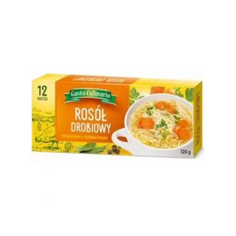 Кубіки бульйонні курячі Gusto Culinario Rosol Drobiowy 120 г