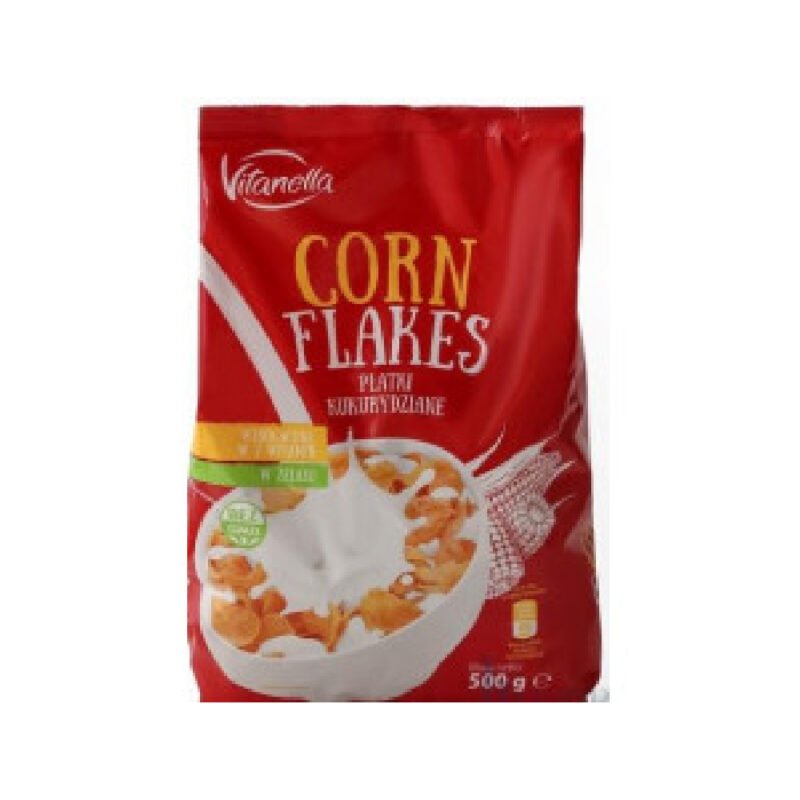 Кукурудзяні пластівці Vitanella Corn Flakes 500г