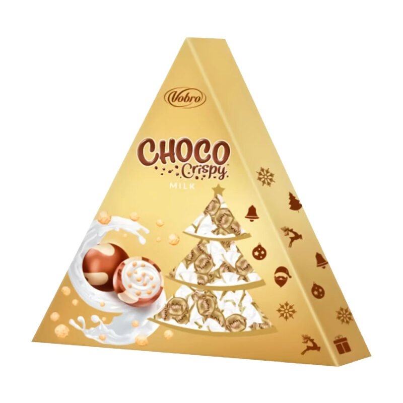 Цукерки Vobro Choco Crispy 112г