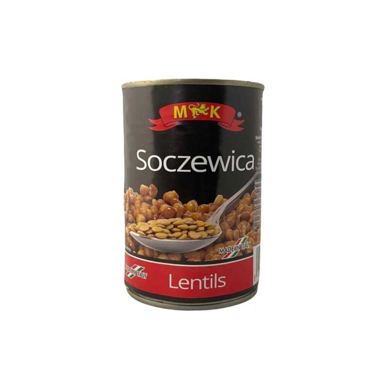 Сочевиця консервована M&K soczewica 400g